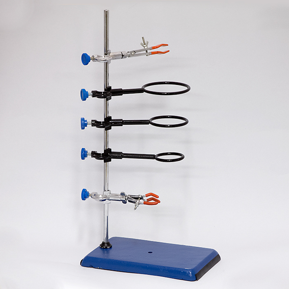 Штатив (стойка) лабор. металл. с принадлеж. ШЛ-02 (Бунзена), средний, 1шт.