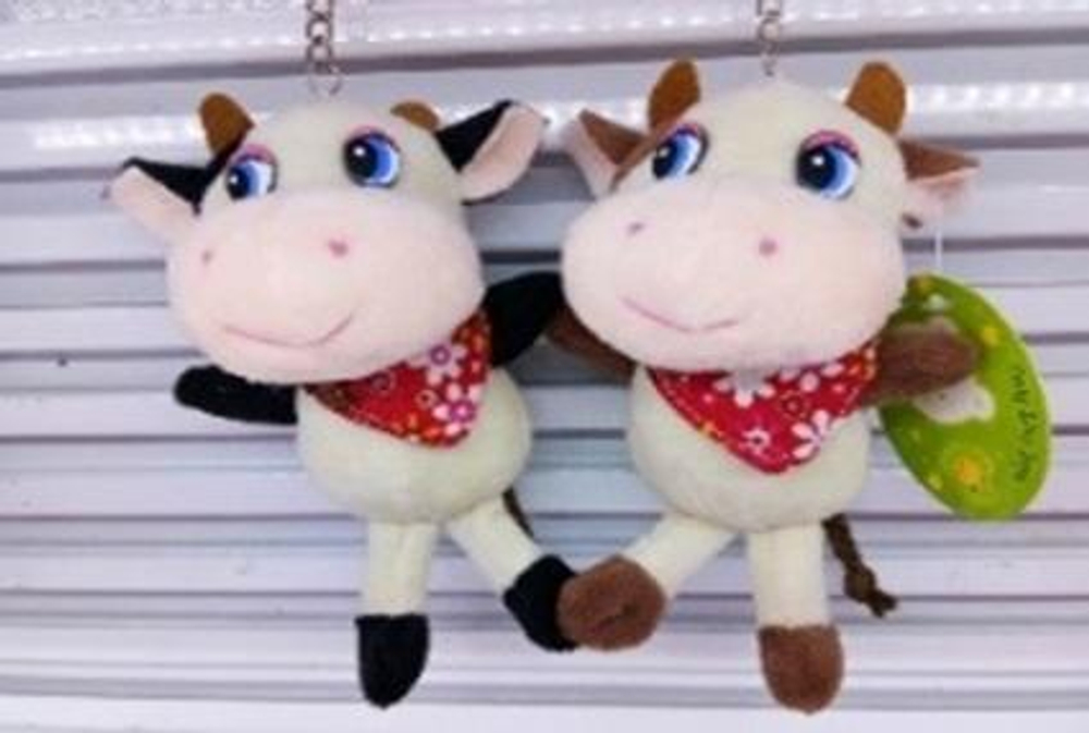 Мягкая игрушка Корова 14см