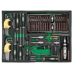 Набор отверток и бит 119пр.,в ложементе RockForce##Rock FORCE RF-K21192