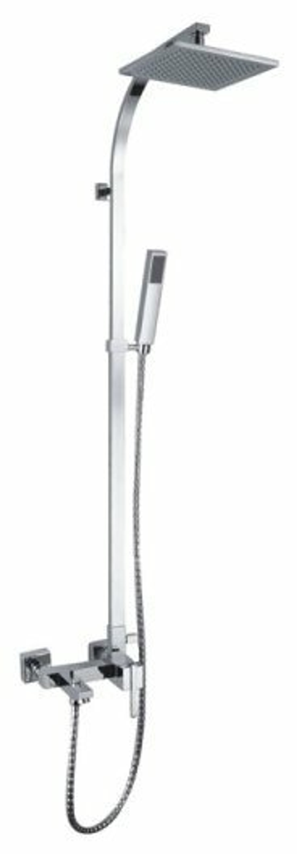 Смеситель FRAP F2404 душевая система, смеситель, хром, излив