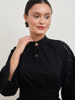 Платье кимоно ажурное