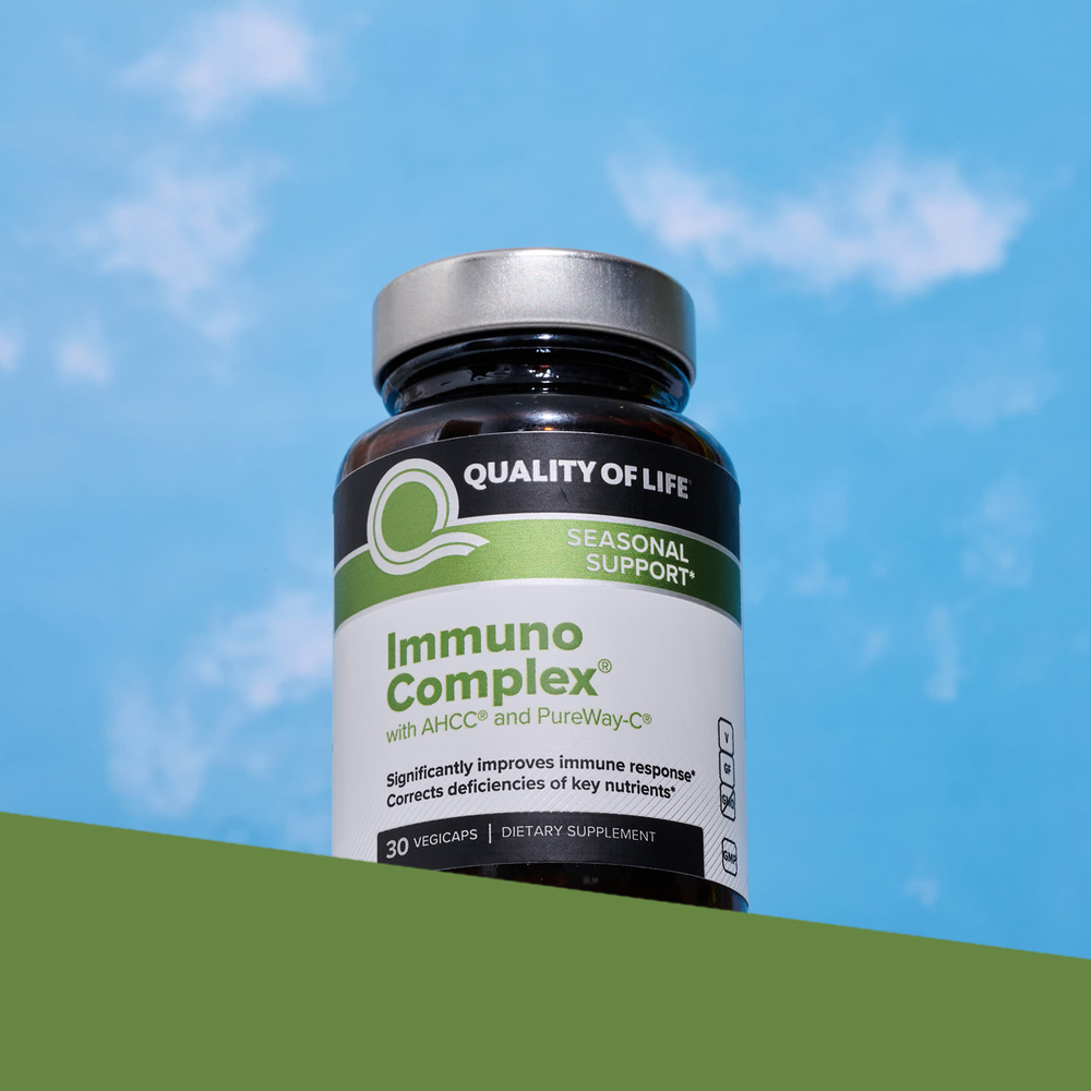 Quality of Life, Immuno Complex®, 30 растительных капсул