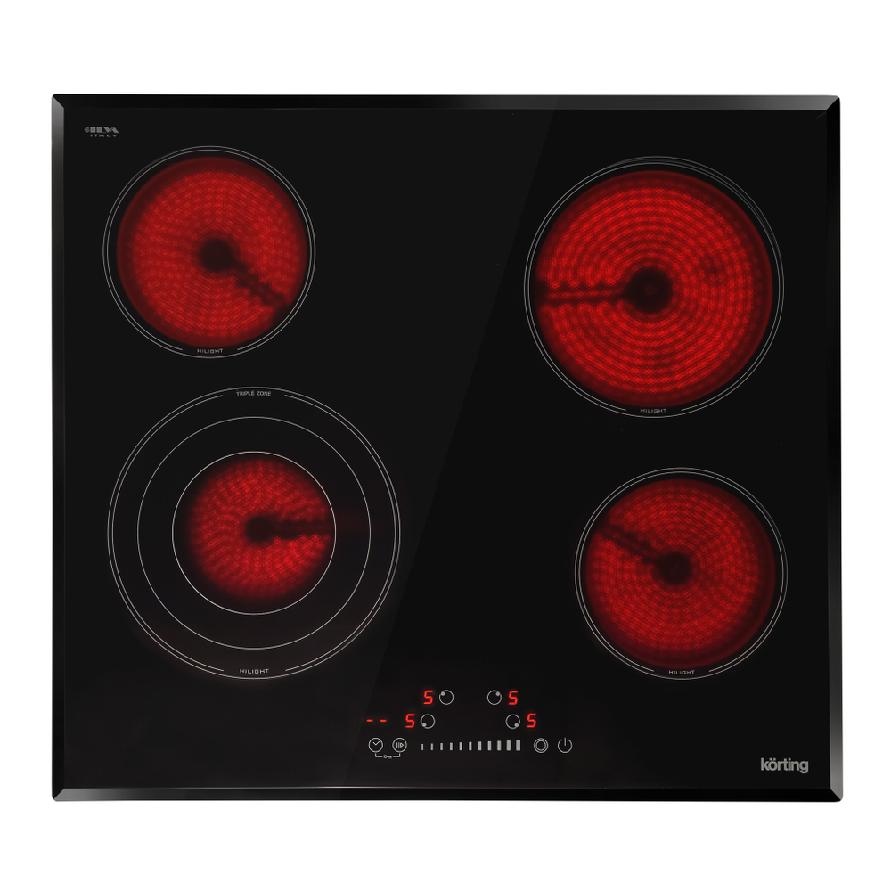 Электрическая варочная панель Korting HK 63500 B