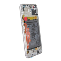 Huawei P40 Lite (JNY-LX1) / Дисплей (в сборе с тачскрином и аккумулятором) (в рамке) (ORIG-SP)