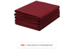 Набор полотенец для кухни Home One 35х60 (5шт), бордо