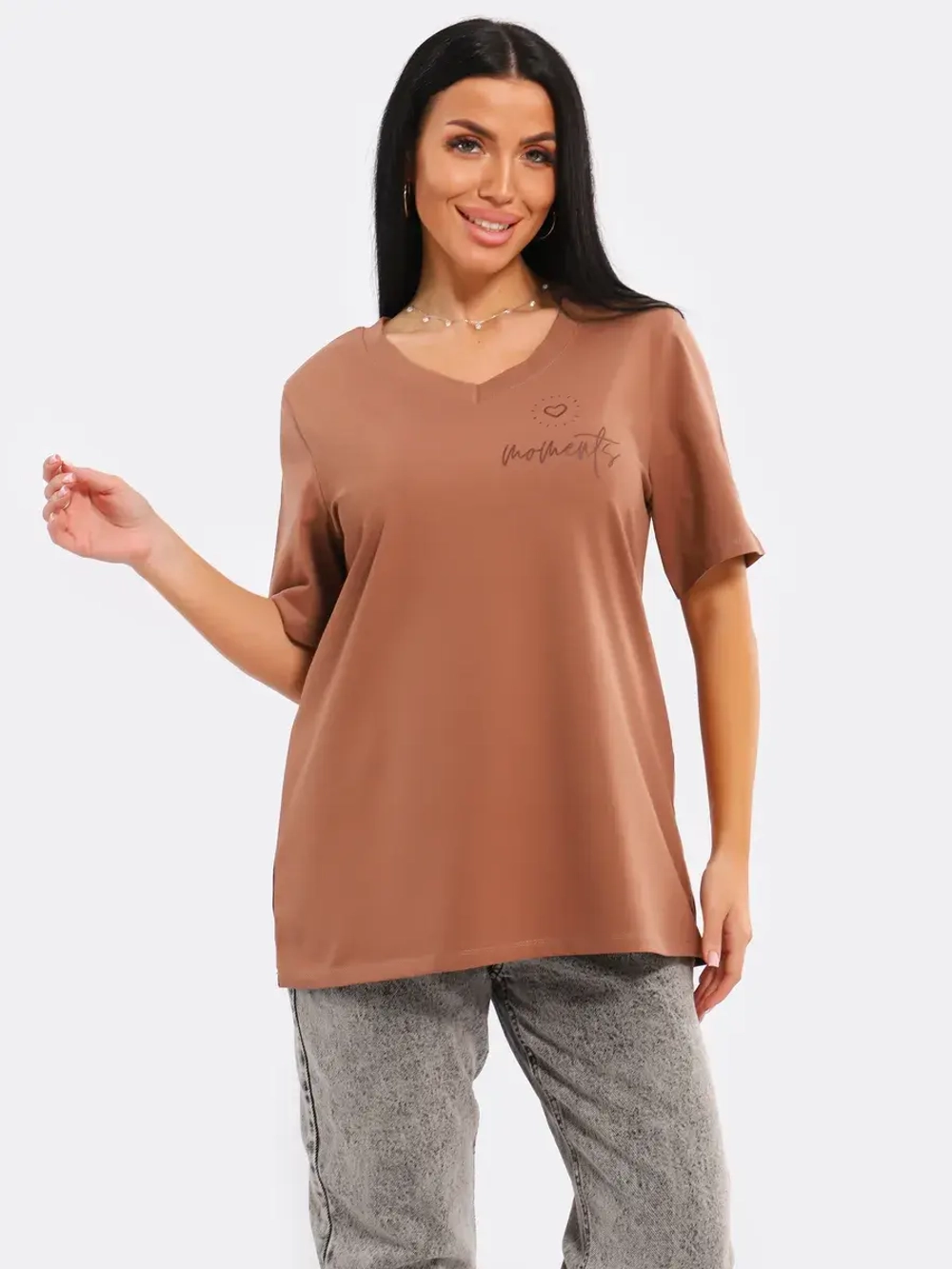 Футболка хлопок большие размеры