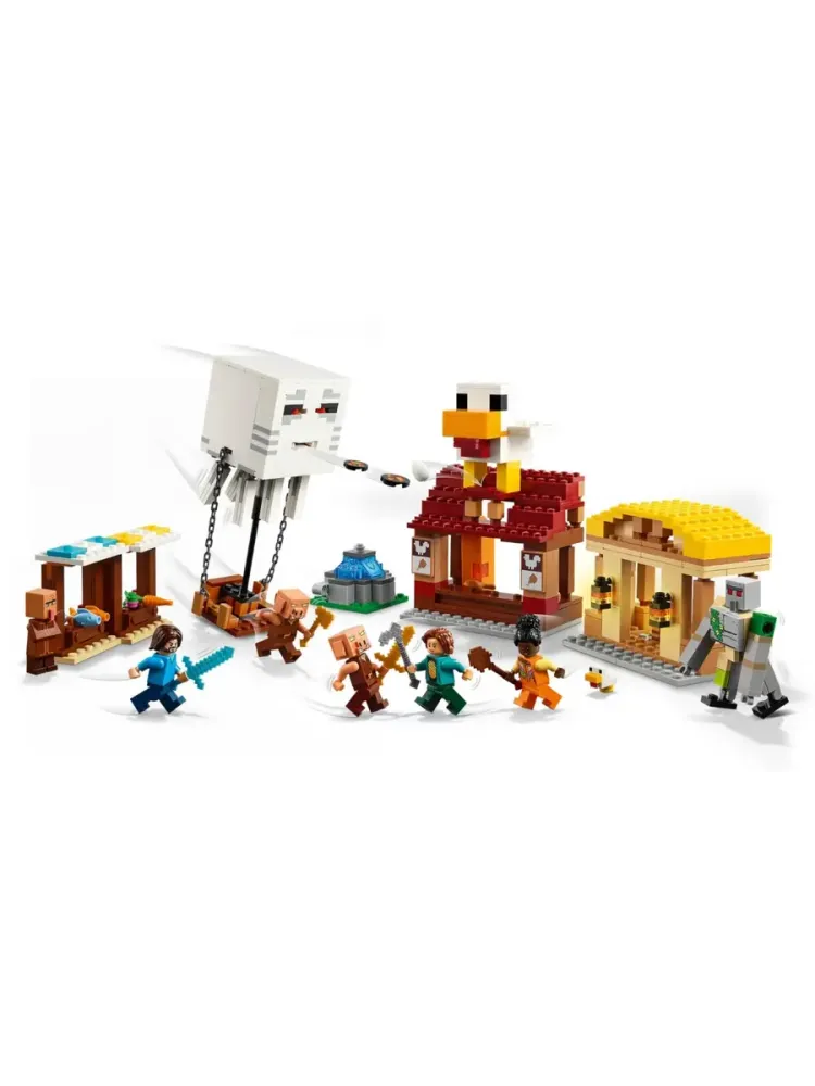 Конструктор Minecraft 21273 Нападение на деревню Гаста