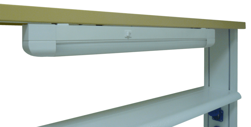 Стол островной физический с рабочей поверхностью из ламината