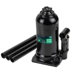 Домкрат бутылочный двухштоковый 5т (h min 230мм, h max 500мм) RockForce RF-TH805001 BIG