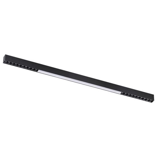 358870 OVER NT22 338 черный Светильник накладной/подвесной светодиодный (длина подвесов 1,2м) IP20 LED 4000K 40W 220V ITER