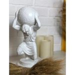 Статуэтка из гипса «Титан» 34см белый