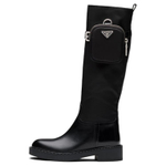 PRADA Women"s Brushed Leather "Black"