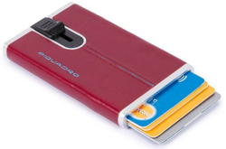 Чехол для кредитных карт Piquadro Blue Square PP4825B2R/R красный натур.кожа