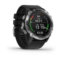 Garmin DESCENT MK2 стальные с черным ремешком