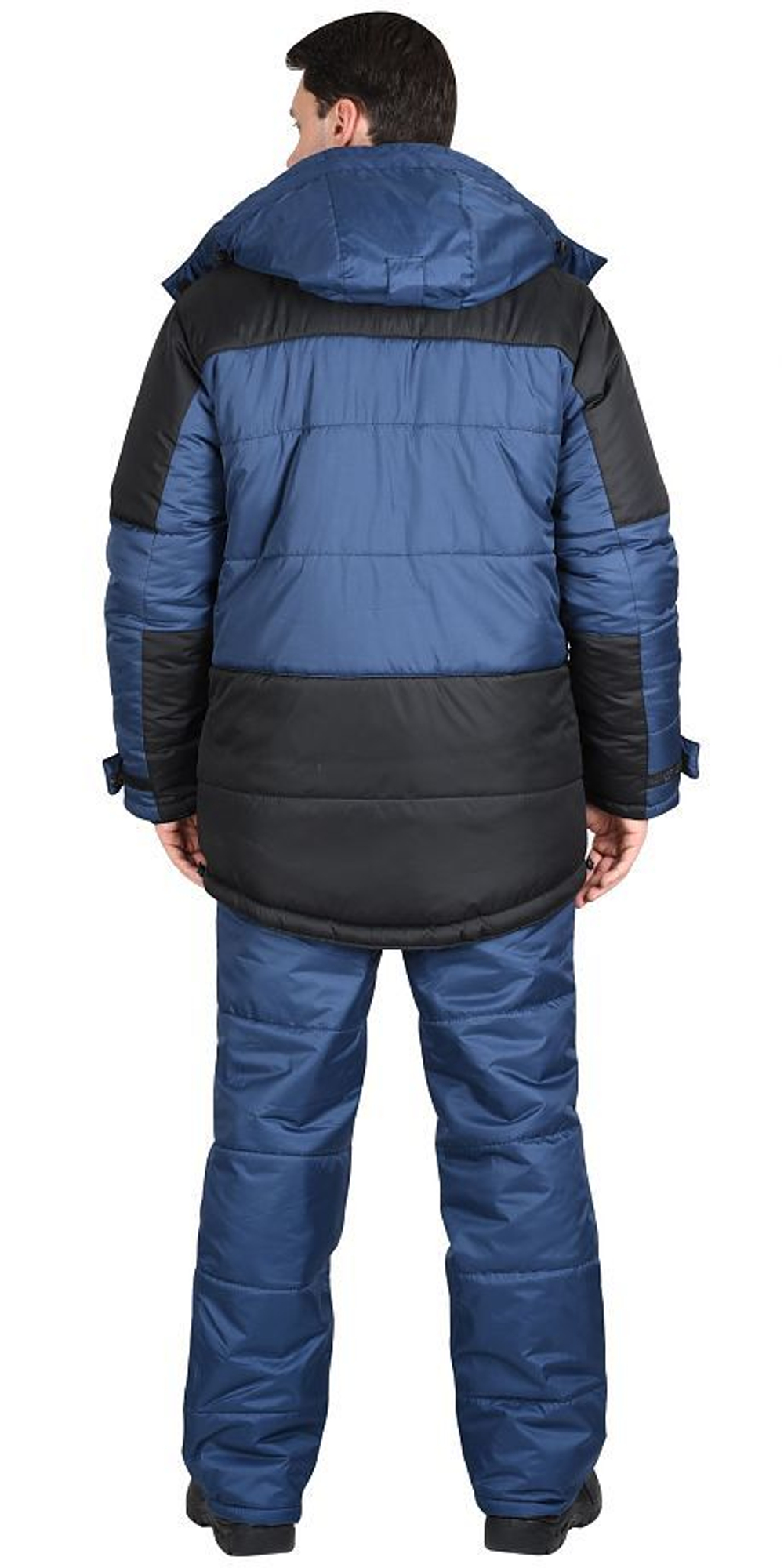 Костюм Синий с черным куртка, брюки