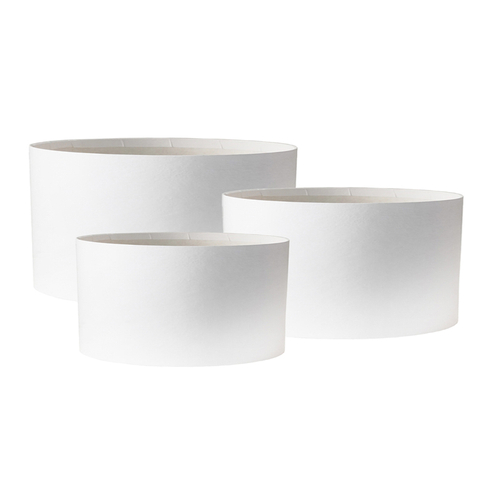 Коробка, круглая "Премиум" Белый, 18*8 см