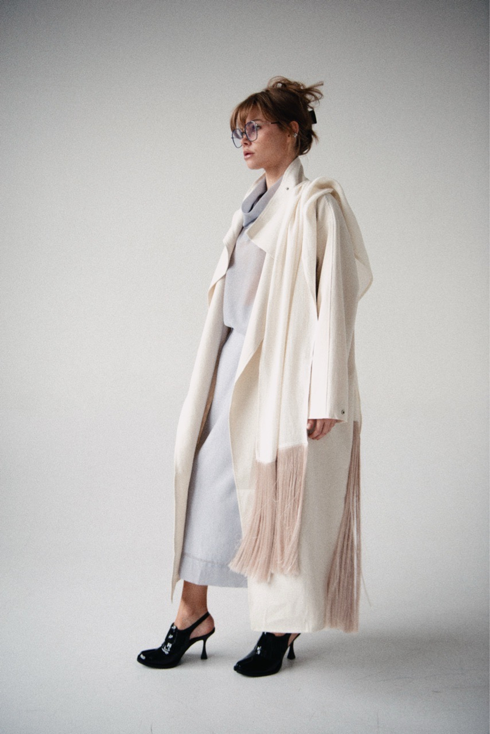 Палантин с бахромой ETHNO