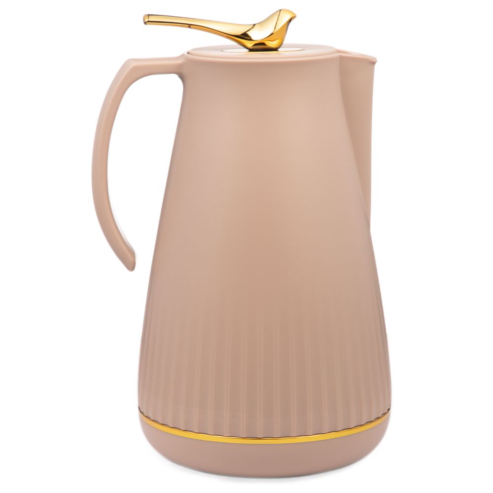 ТЕРМОС СО СТЕКЛЯННОЙ КОЛБОЙ, 950 МЛ, КРЫШКА С КЛАПАНОМ, СОХРАНЯЕТ ТЕМПЕРАТУРУ ДО 24 Ч.