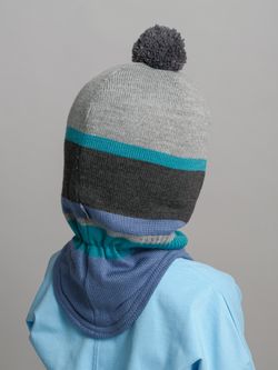 Шлем зимний вязаный (Море) ГУФ