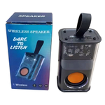 Прозрачная беспроводная колонка Jazzy, черный