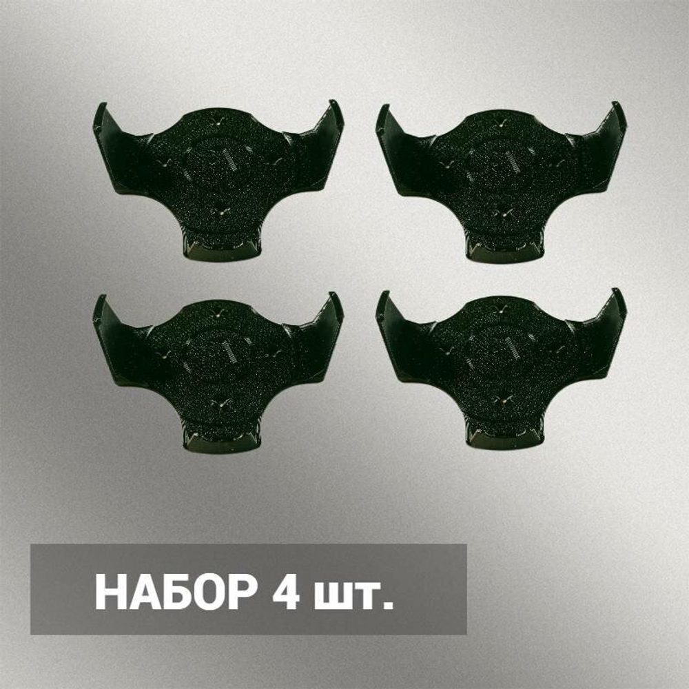 Набор 4 шт. Держатель крепление для Aqara Hub M2, 3D печать, черный