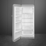 Холодильник однокамерный с морозилкой Smeg FAB28LSV5 внутри