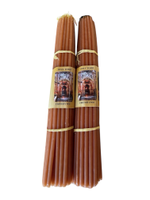 Свечи Иерусалимские медовые, воск 100%, 33 шт, высота 28см