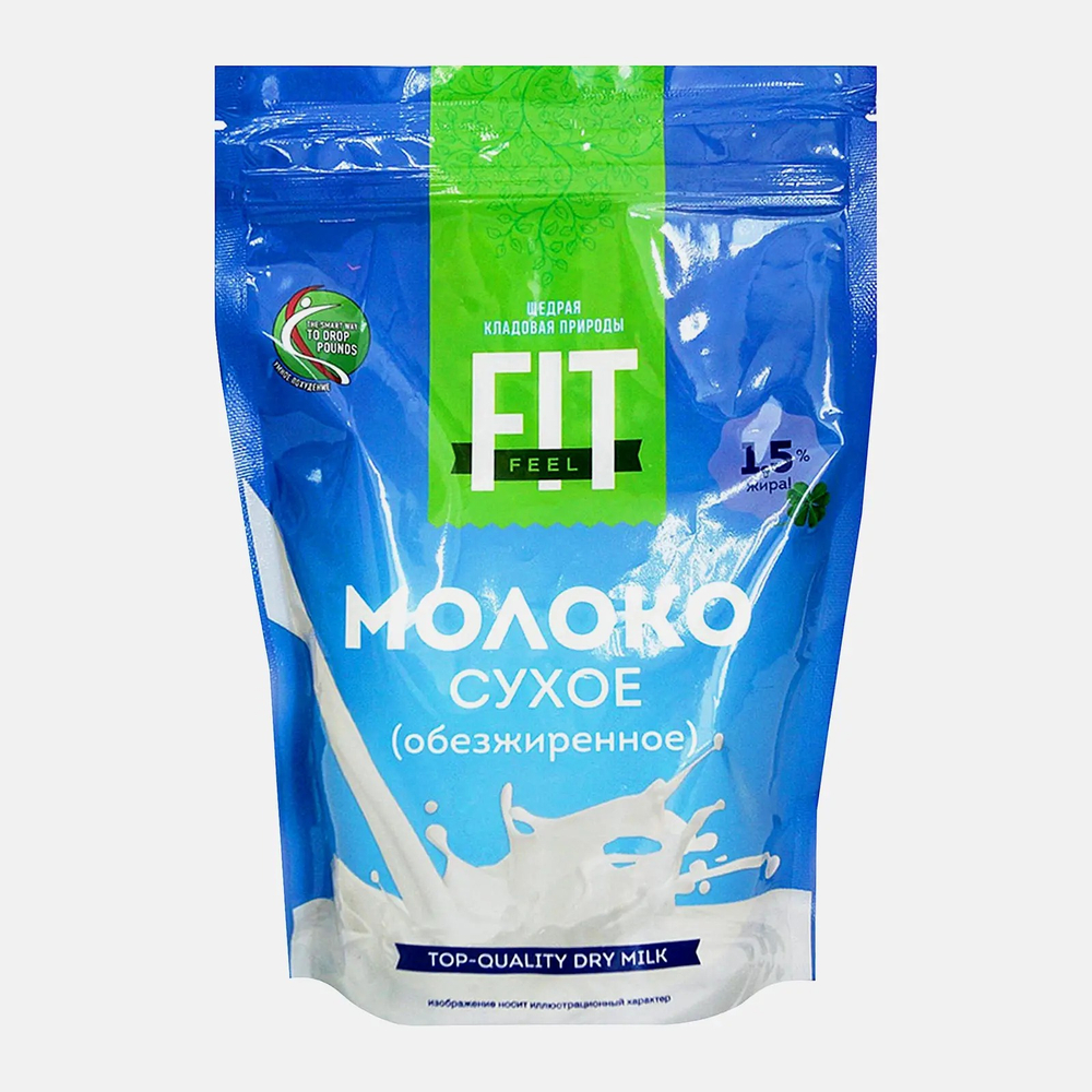 Молоко Fitfeel сухое обезжиренное 300г