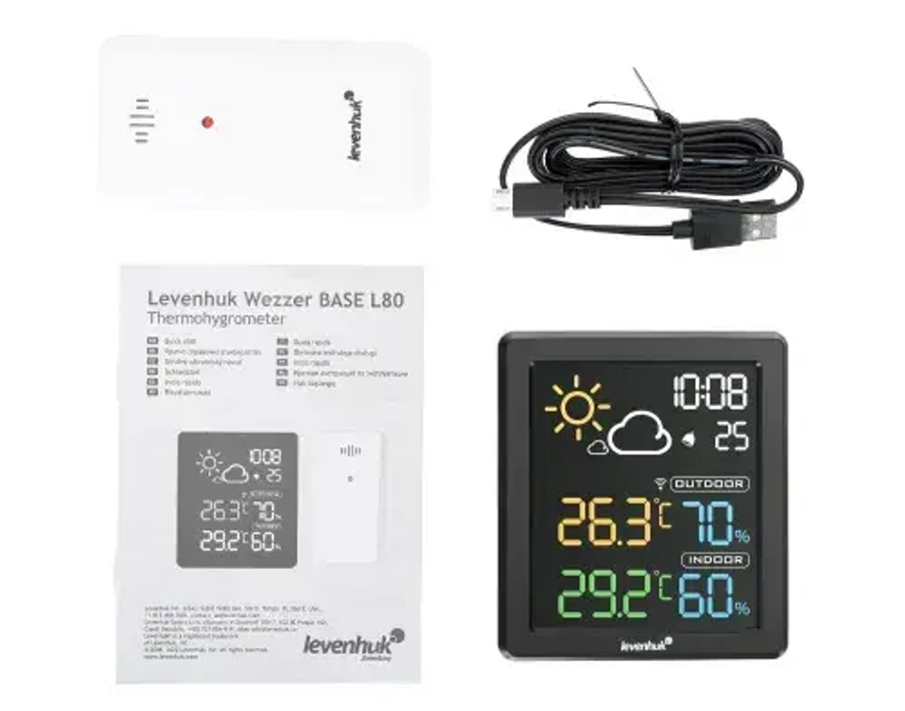 Термогигрометр Levenhuk Wezzer BASE L80