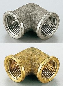 Угольники Tiemme ВР/ВР латунные резьбовые