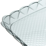 Поднос пластиковый «Морской прибой» 39*28*3см