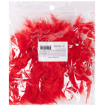 Боа в красном цвете, 130 см