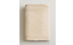 Zara Home плед из хлопка, зелёный · 3103/004