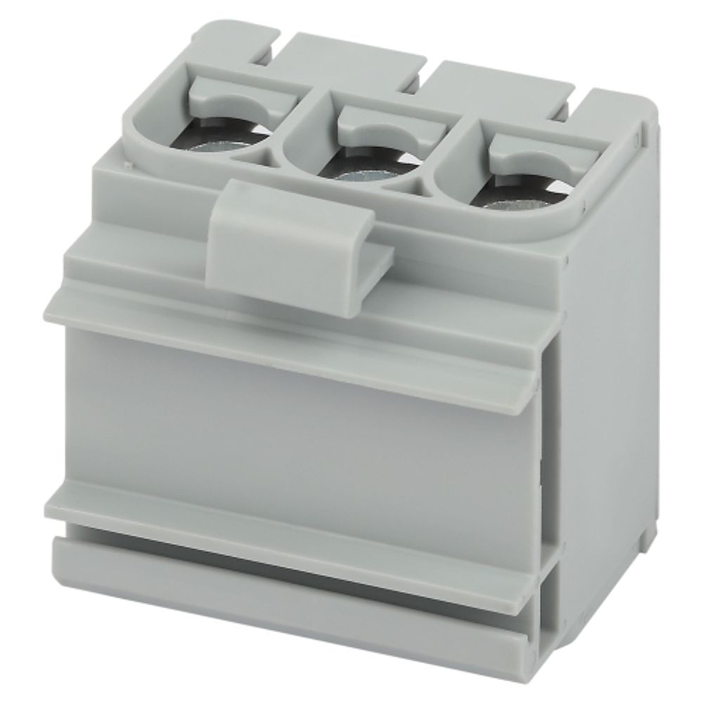 Клемма силовая вводная КСВ ЭРА NO-224-143 тройная (KE61.03) 6-50 мм2 серая L