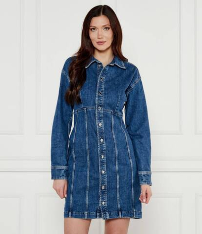 Джинсовое платье MIRIA GUESS - голубой(W5RK99 D4H71)