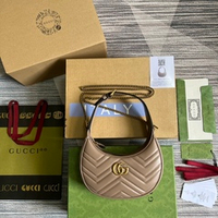 Gucci GG Marmont Half-Moon-Shaped Bag