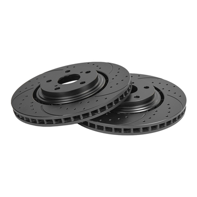 Диск тормозной GANZ передний перфорированный PRO-Line с покрытием (комплект - 2 шт) LEXUS RX 15- / TOYOTA RAV4 IV 12-,CAMRY 70 19- 328mm Арт.: GIJ10028S