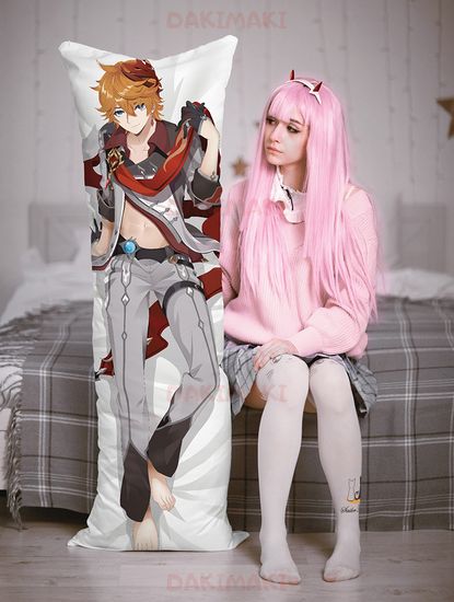 Дакимакура Тарталья Геншин арт. 0935