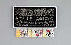 Swanky Stamping Пластина для стемпинга 082,