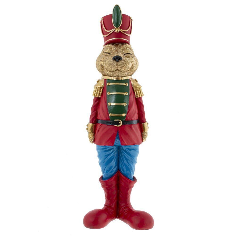 GAEM Фигурка декоративная "Солдатик-зайка", L11,5 W10 H37 см