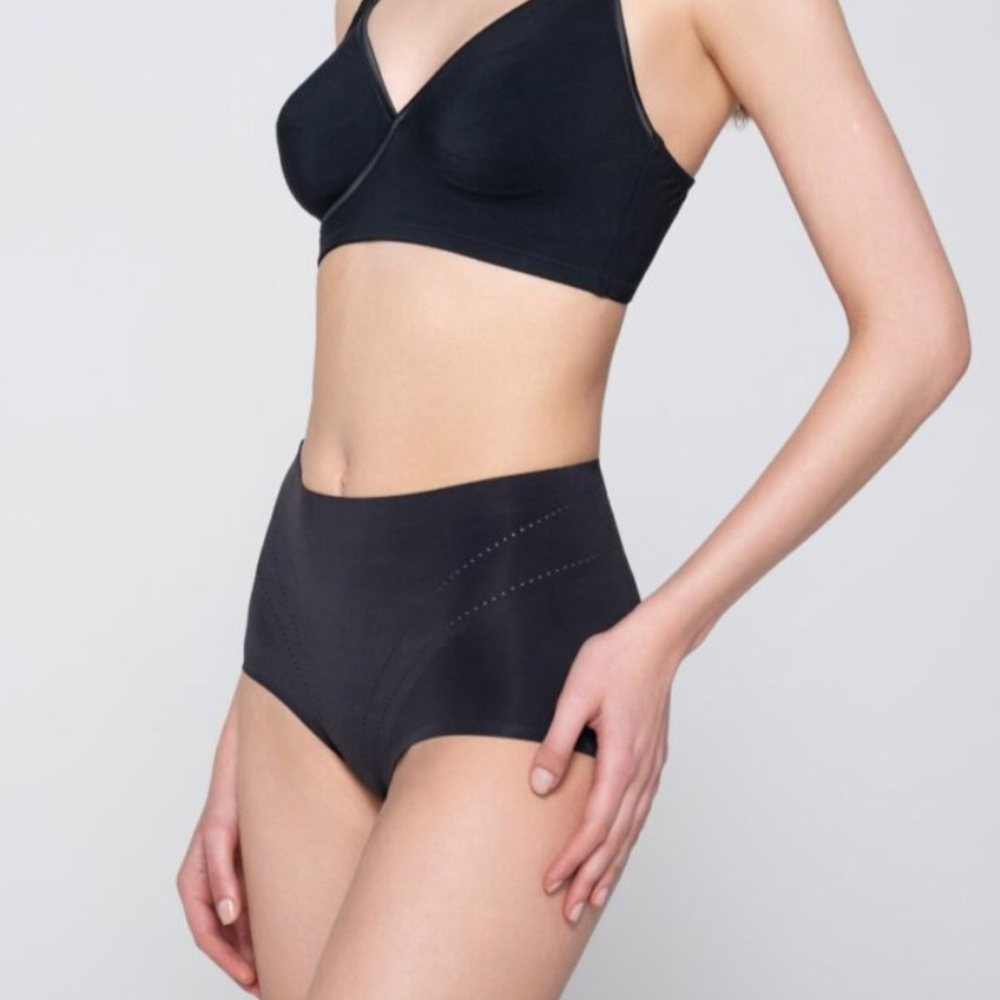 Женские трусы боксеры корректирующие черные LUNA SPLENDIDA Sculpt 25124