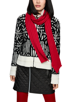 Шарф с шерстью и кашемиром