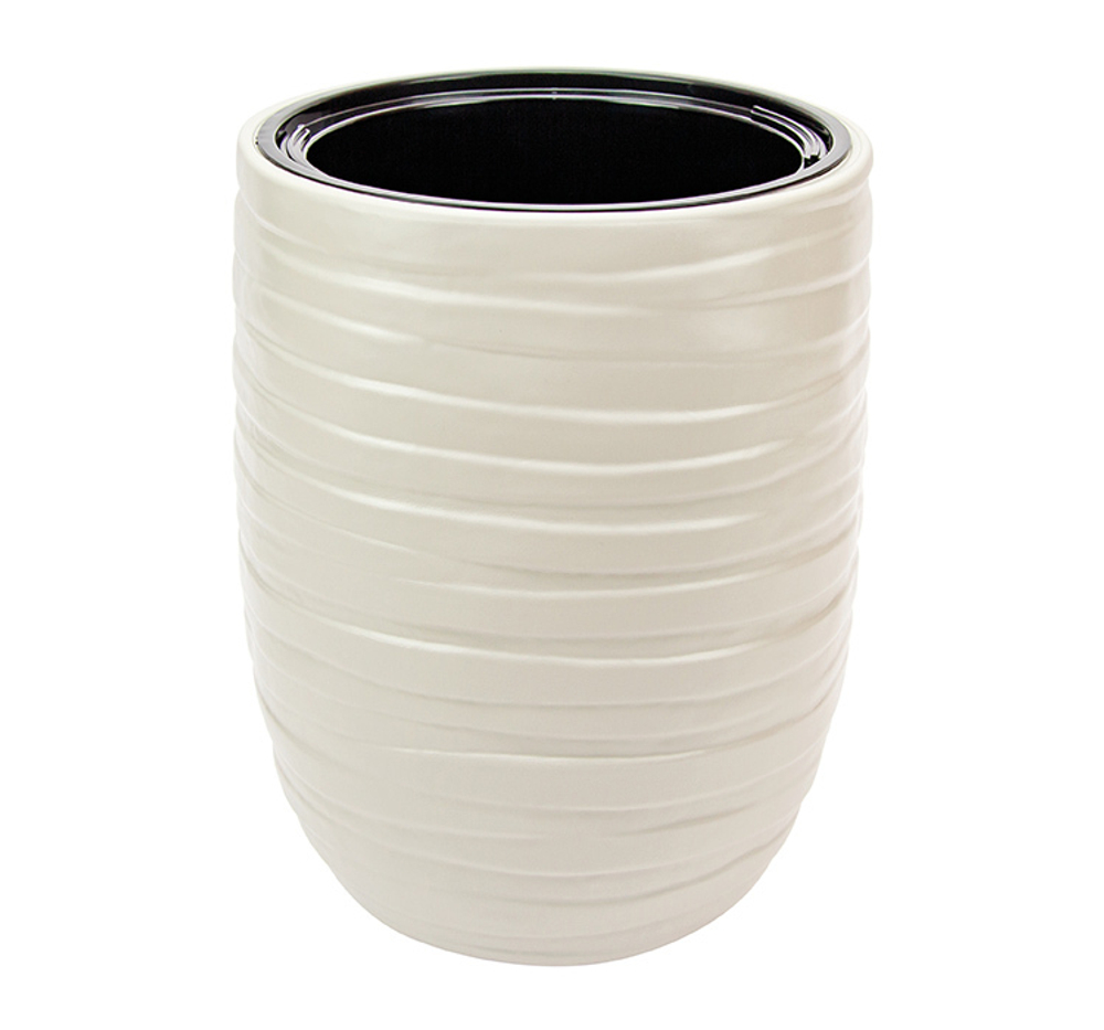 Кашпо ЛАЙН D350мм H 390мм 33л со вставкой