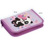 Пенал 1 отделение, 190*130 ArtSpace "Hello, Panda", ламинированный картон