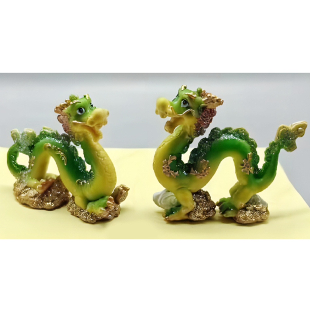 Фигурка «Изящный дракон» 9*2,5*8 см, микс
