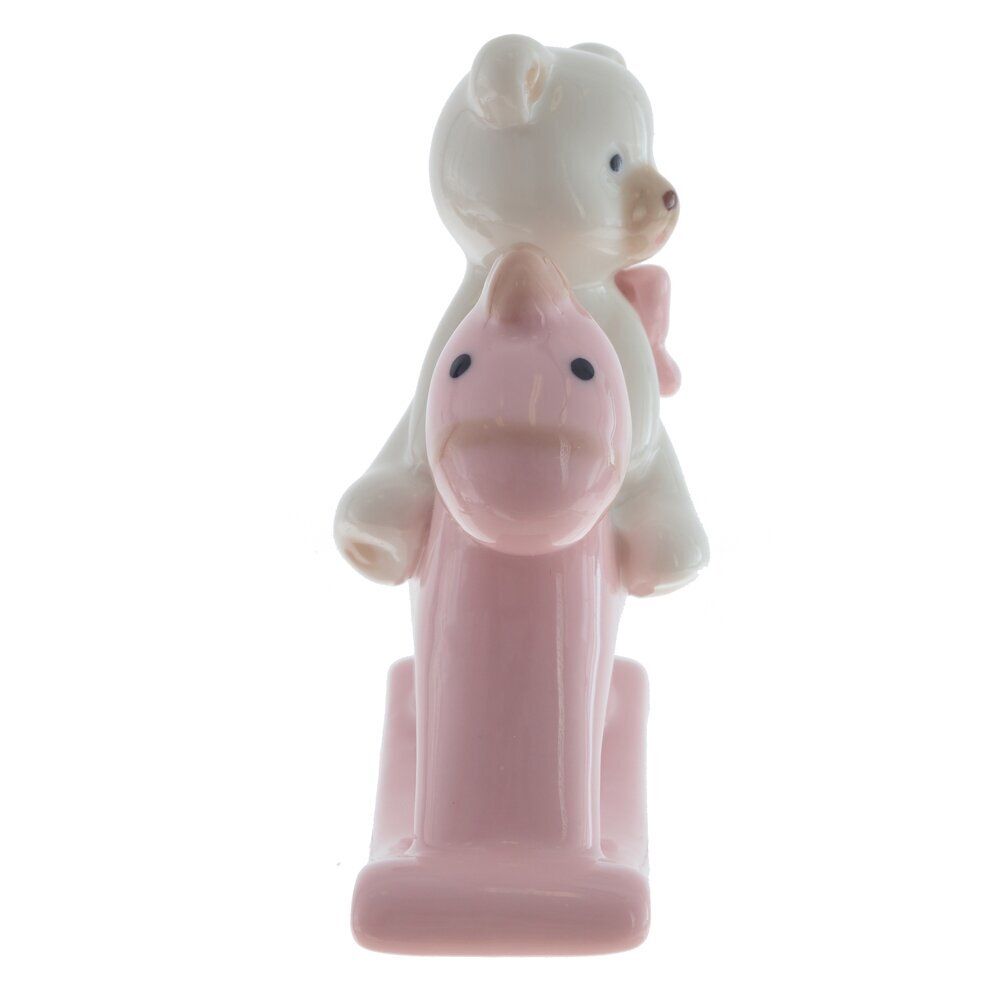 GAEM Фигурка декоративная "Мишка на лошадке", L8 W3,5 H8,5 см, 2в.