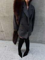 Пальто пиджак из шерсти DARS