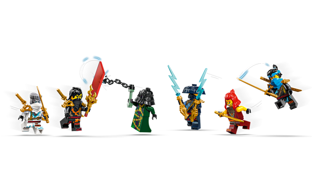LEGO Ninjago 71848 «Храм Щедрости» — локация, ниндзя и реликвии