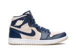 Кроссовки Jordan Air Jordan 1 Retro Premium Midnight Navy Light Cream (Женская размерная сетка)