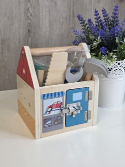 Набор инструментов детский деревянный конcтруктор